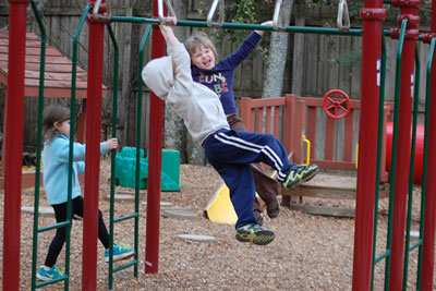 Children having fun at ECM day care in Huntsville